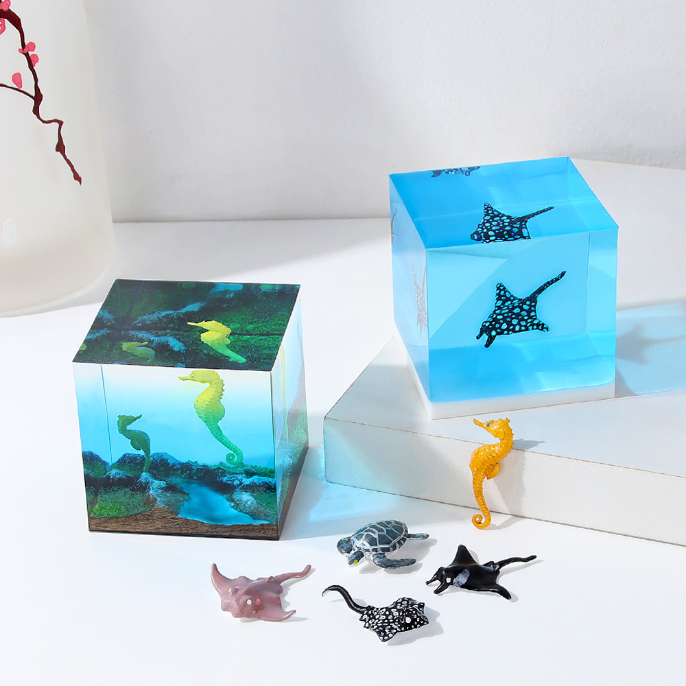 Resin Art Beach - 3D Craft Diy Mini Decor Sea