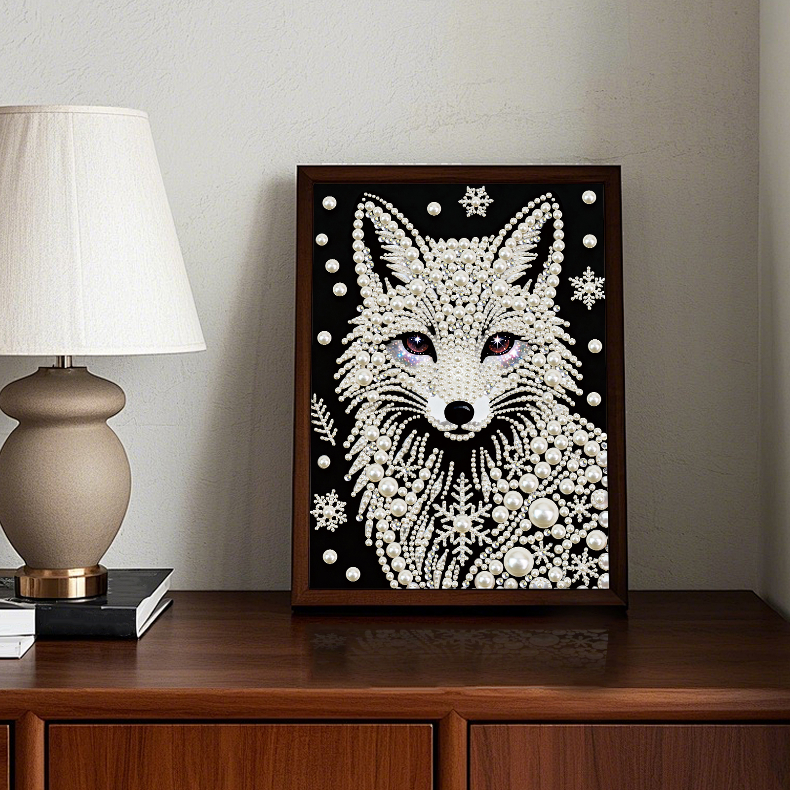Resin Art On Wall - DIY Pearl Art Painting for Home