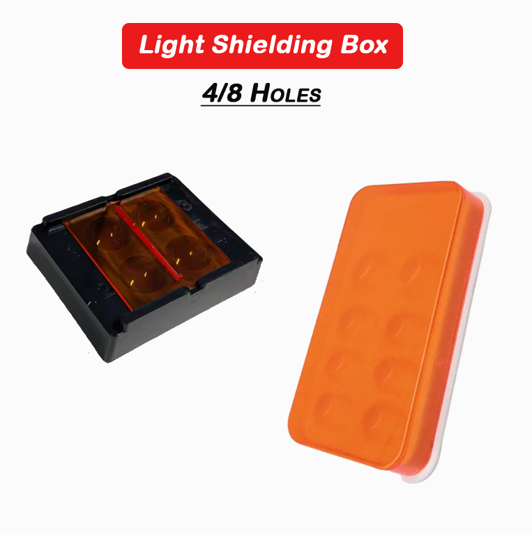 Resin Art Case - Dentistry Light Shielding Box Resin Protect