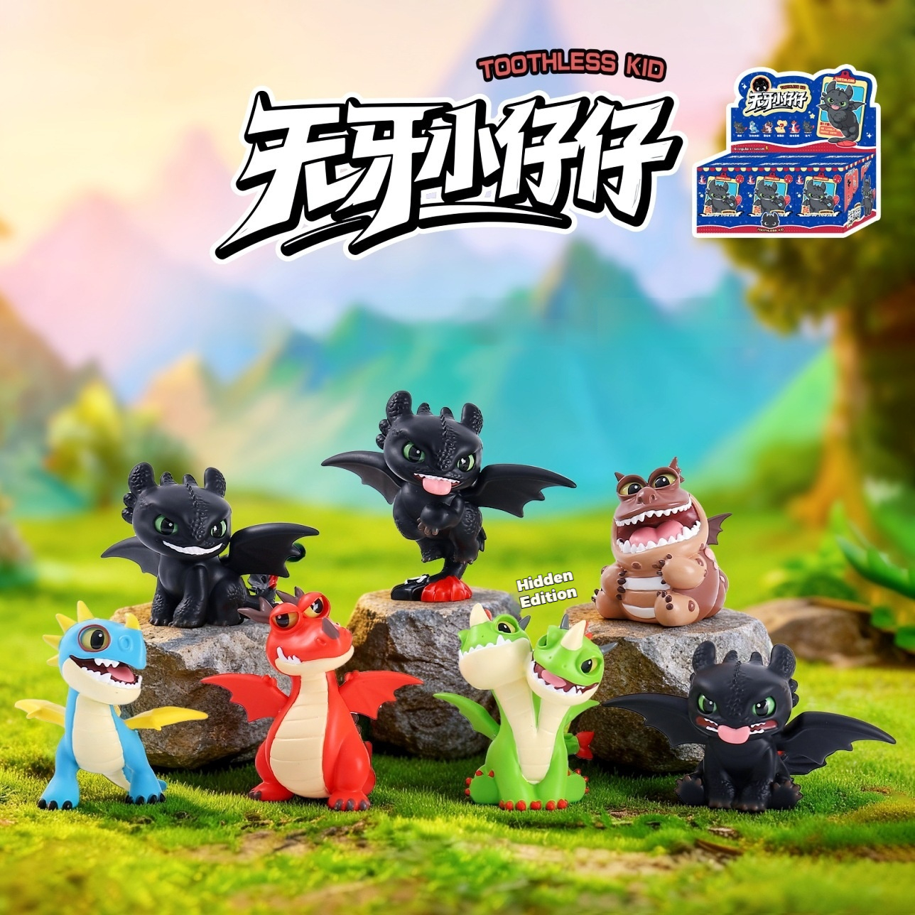 【In Stock】Anime Toothless Seri – обзор и цена Resin Art Case