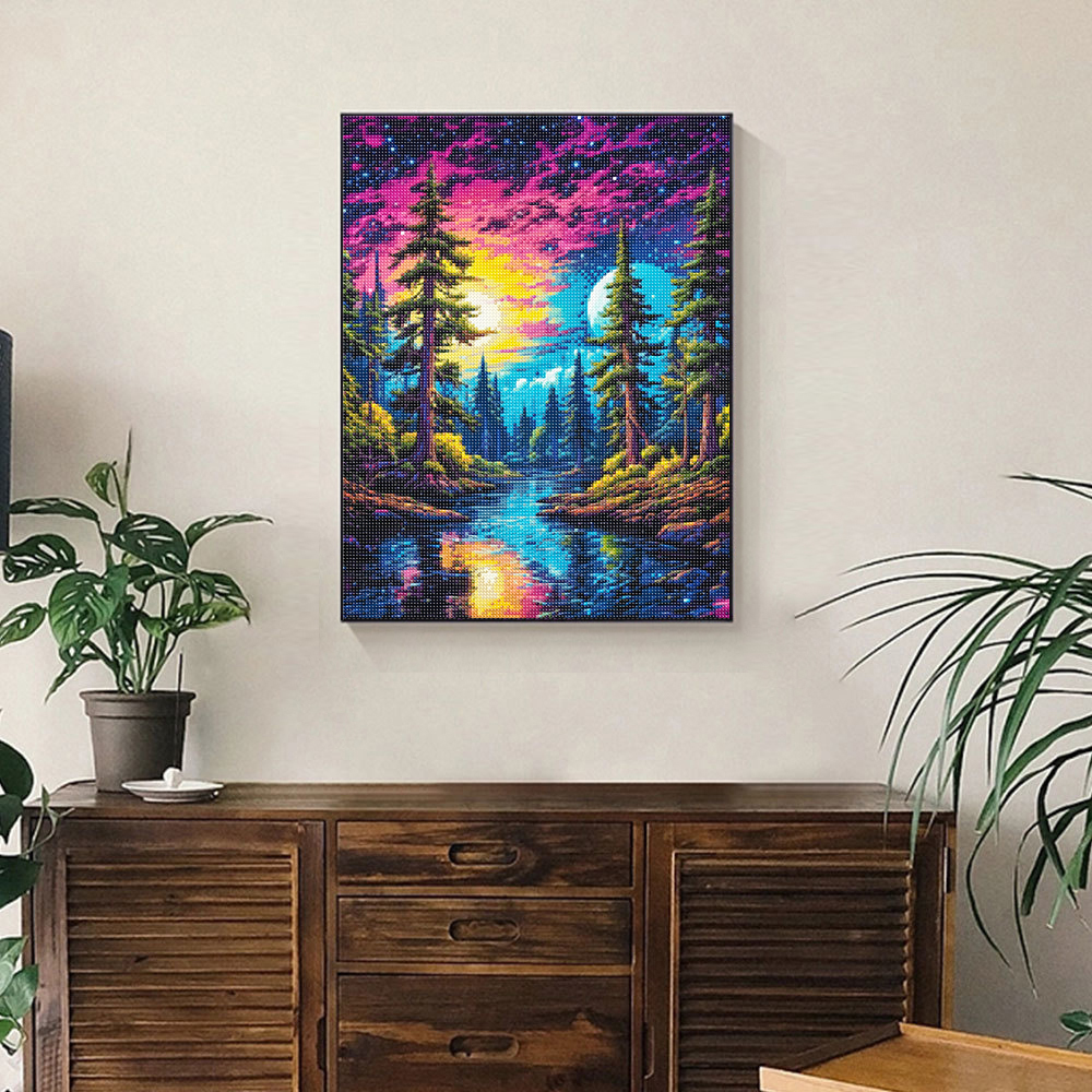 unframe 5D Diamond Art Paintin – обзор и цена Resin Art On Wall