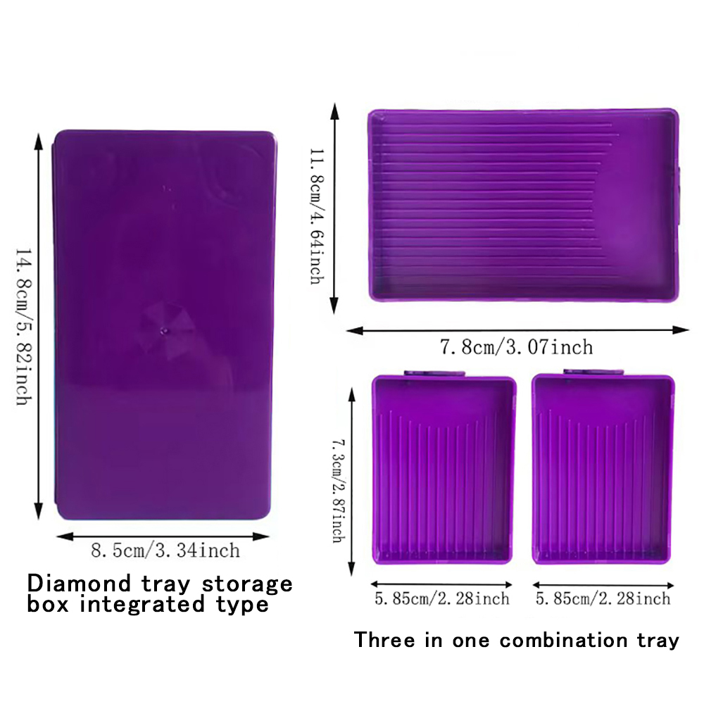 Diamond Painting Tray with Lid – обзор и цена Resin Art Case