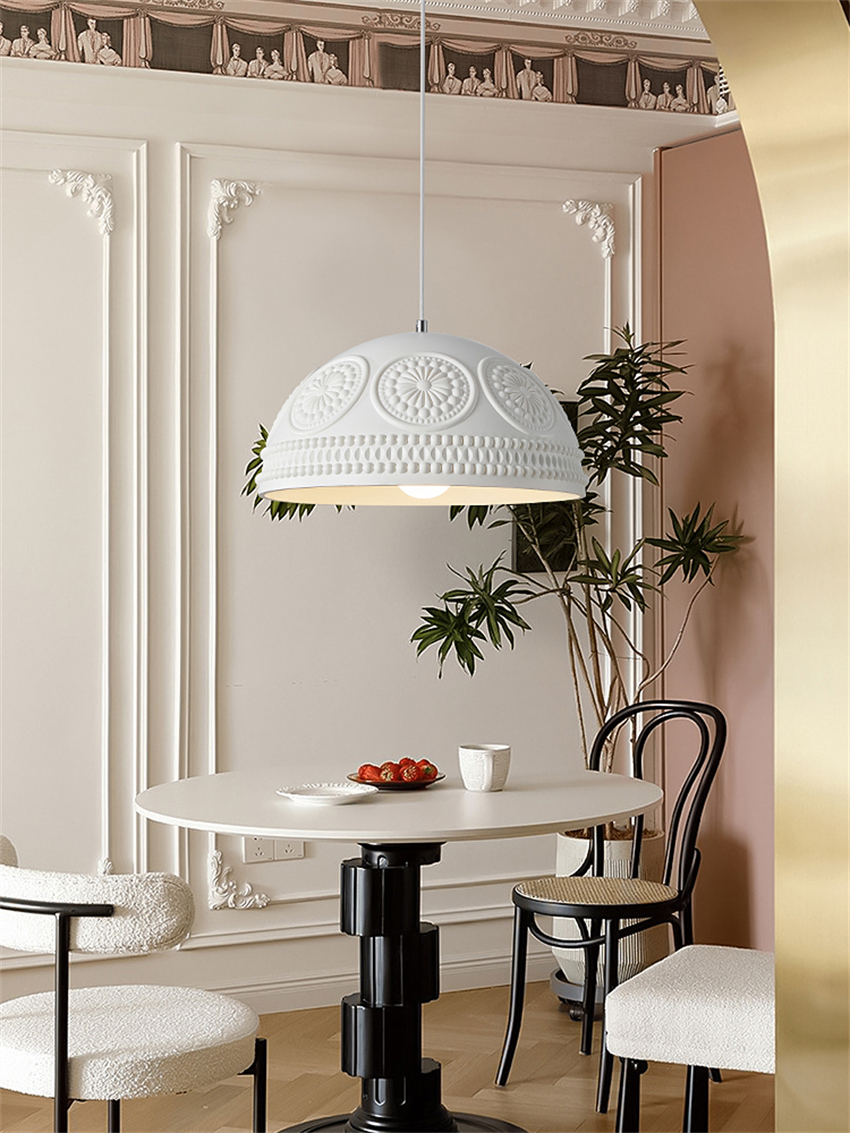 French Pastoral White Resin pe – обзор и цена Resin Art Dining Table