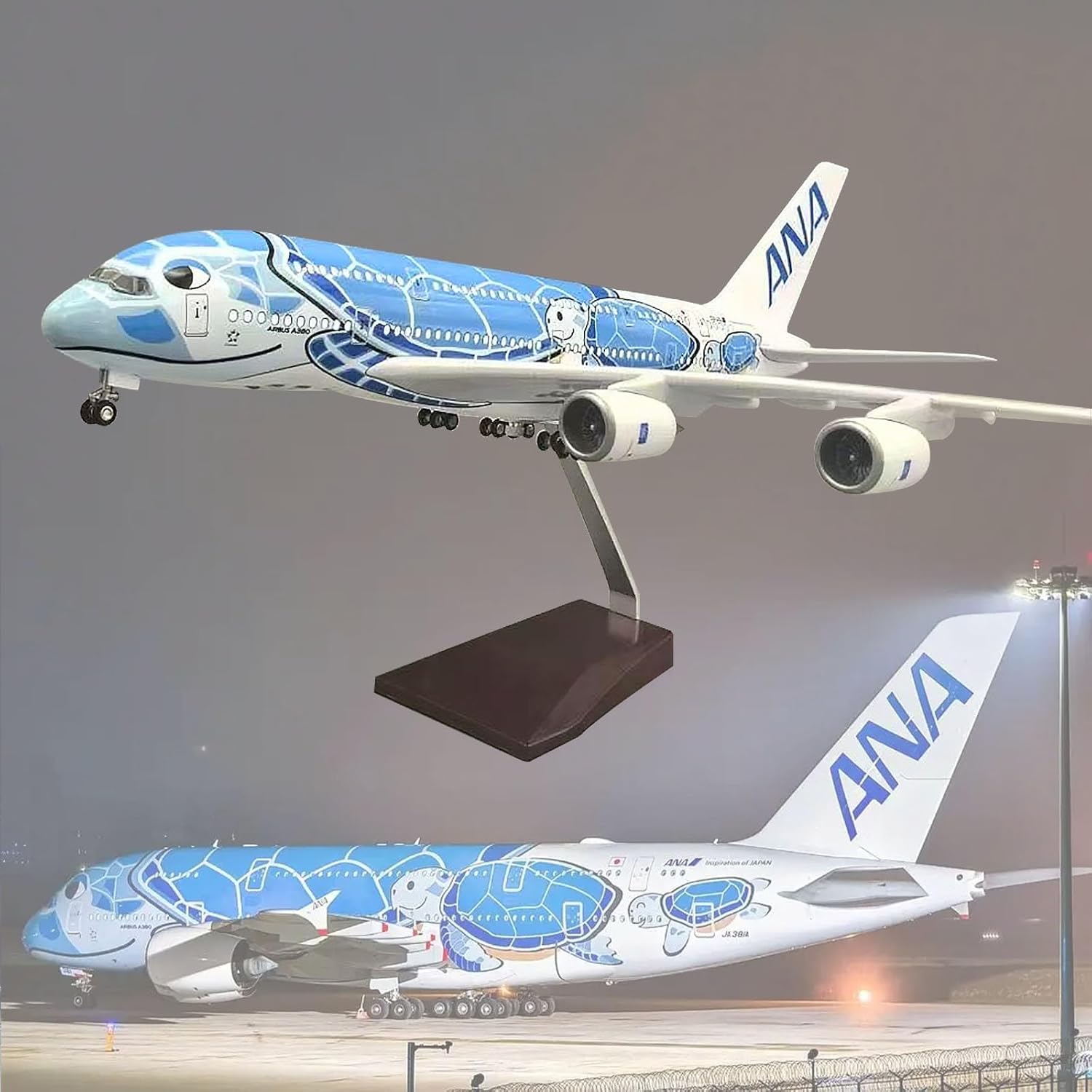 1/160 Scale Aircraft A380 Air  – обзор и цена Resin Art Beach