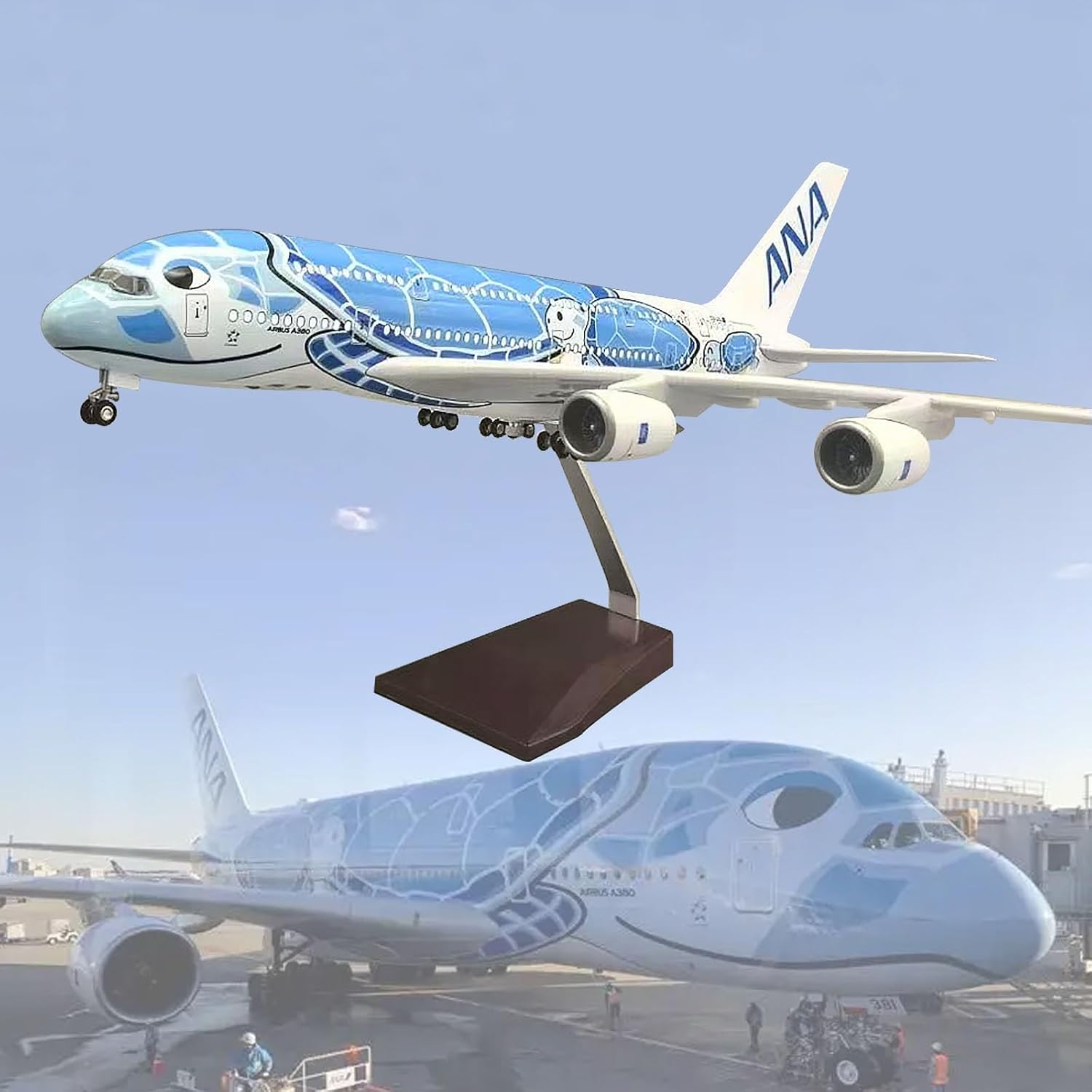 1/160 Scale Aircraft A380 Air  – обзор и цена Resin Art Beach