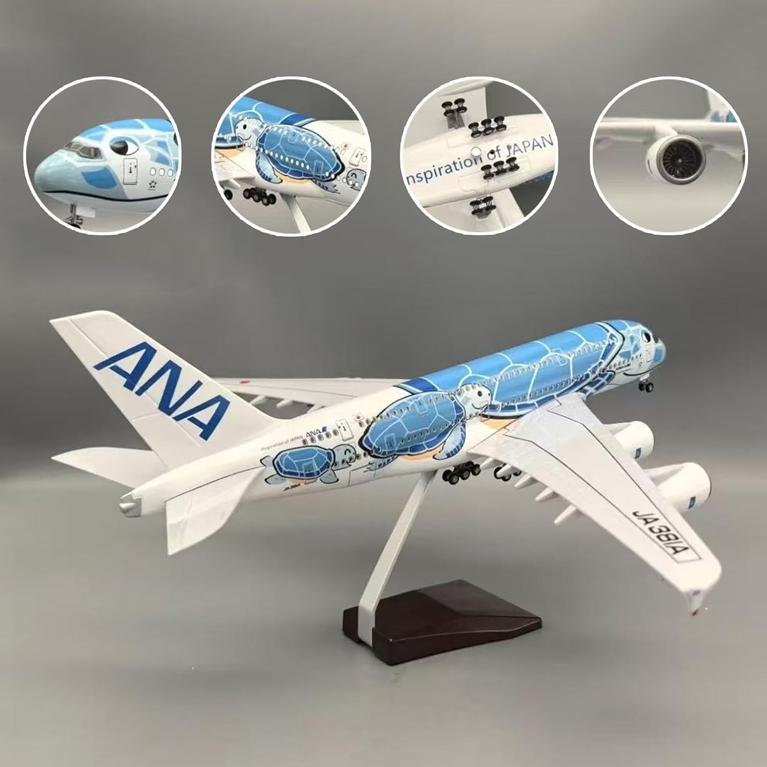 1/160 Scale Aircraft A380 Air  – обзор и цена Resin Art Beach