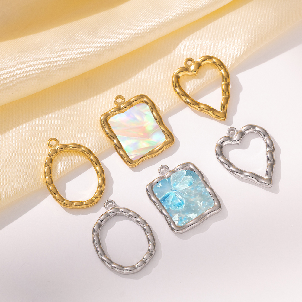 5pcs Stainless Steel Heart Rou – обзор и цена Resin Art Jewelry Kit