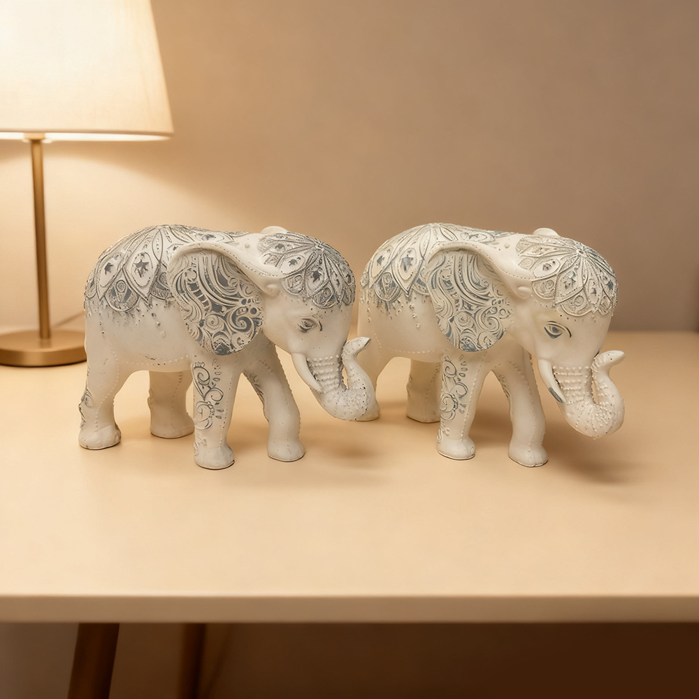 Bohemian Elephant Statue, Resi – обзор и цена Resin Art Anniversary Gift
