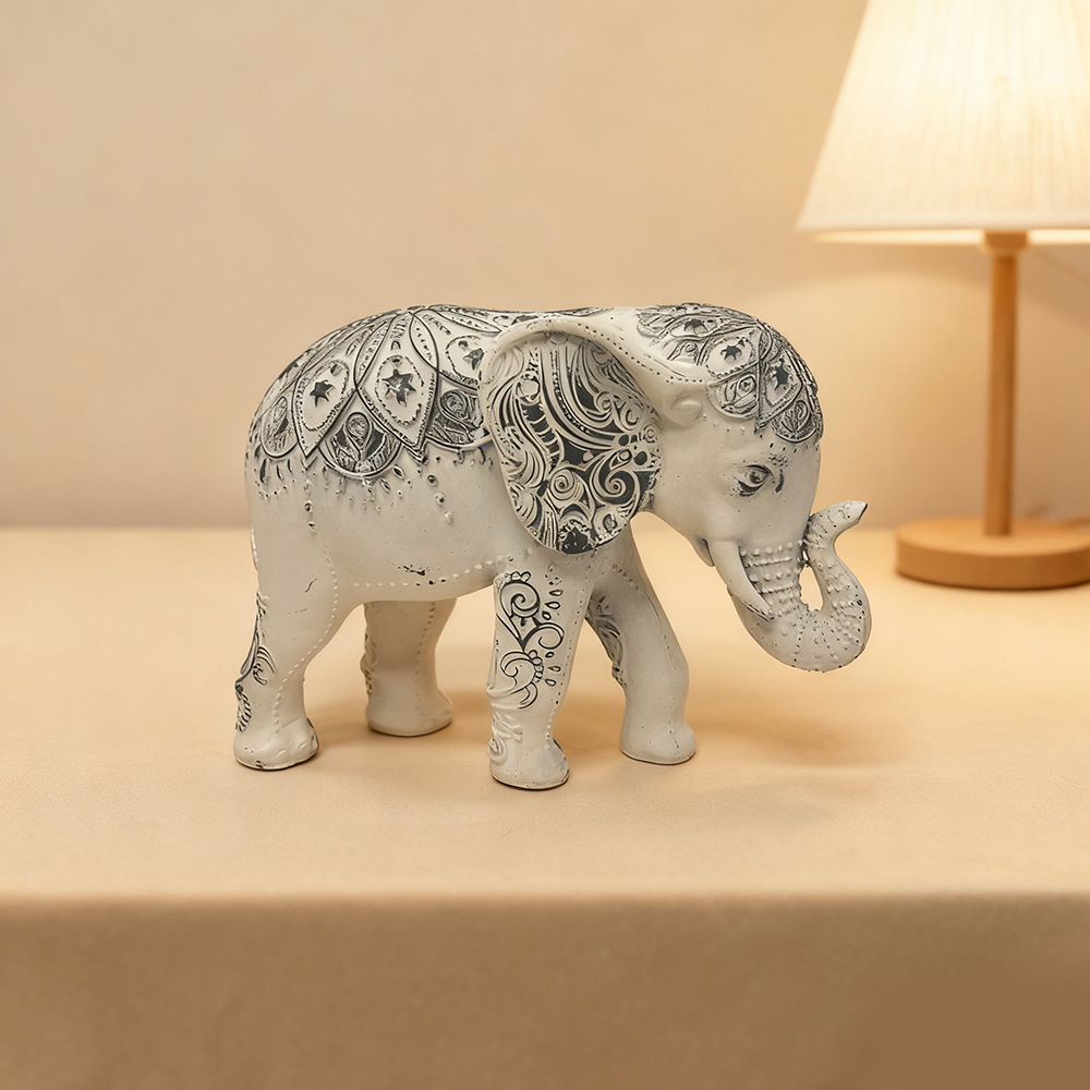 Bohemian Elephant Statue, Resi – обзор и цена Resin Art Anniversary Gift