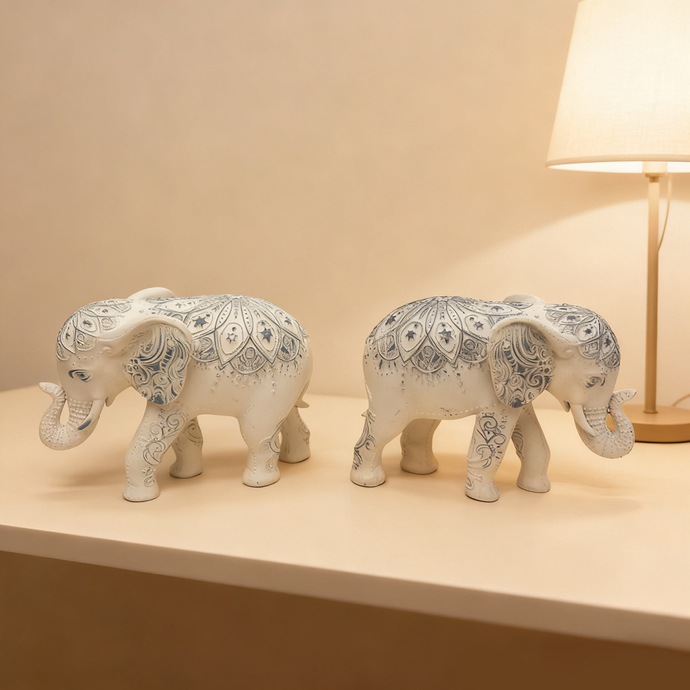 Bohemian Elephant Statue, Resi – обзор и цена Resin Art Anniversary Gift