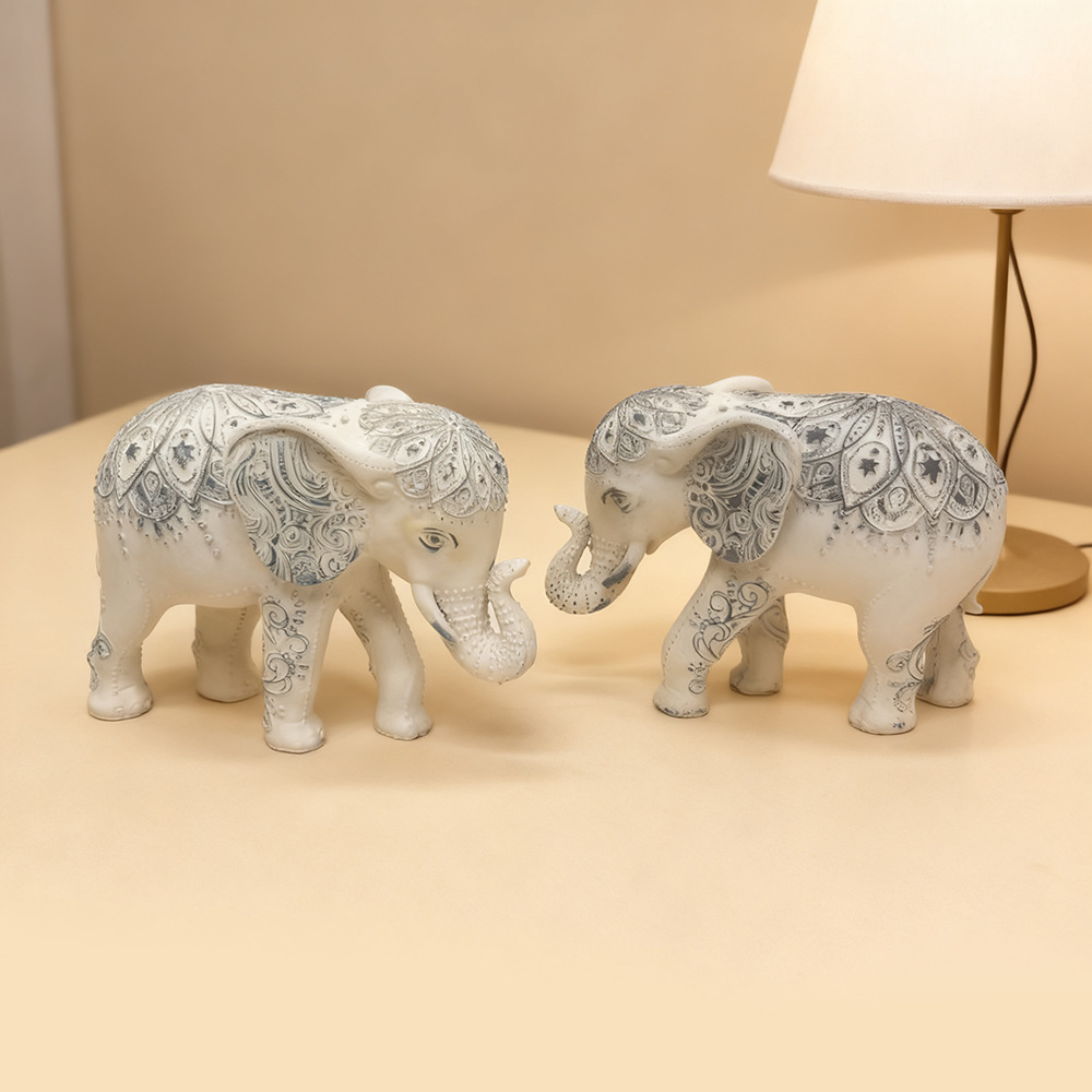 Bohemian Elephant Statue, Resi – обзор и цена Resin Art Anniversary Gift