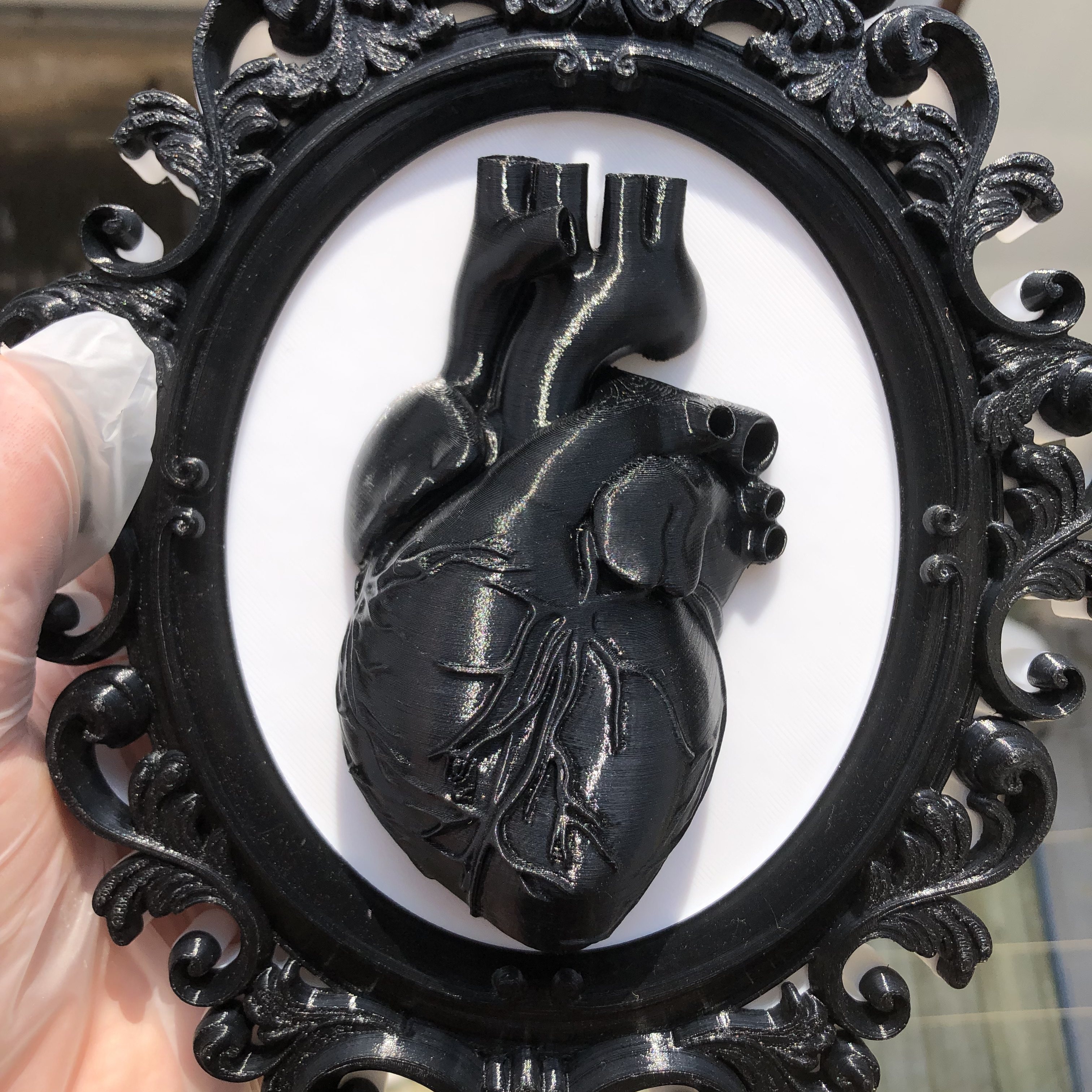 Heart Photo Frame Wall Art Dec – обзор и цена Resin Art Anniversary Gift