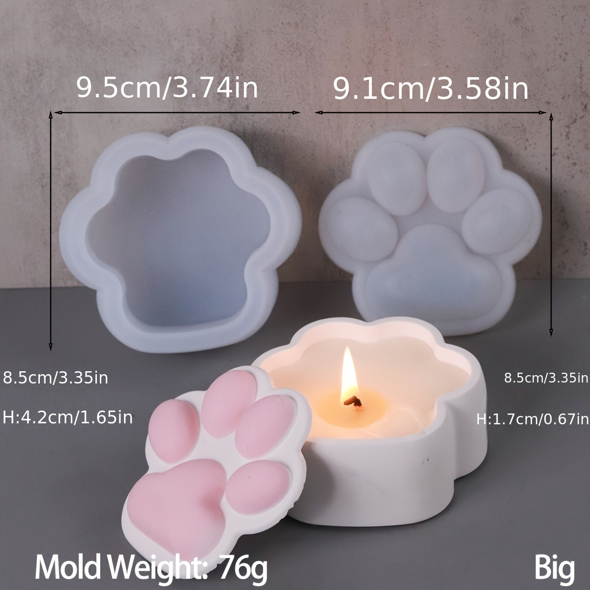 Cat Claw Storage Box Silicone  – обзор и цена Coaster Mold Square