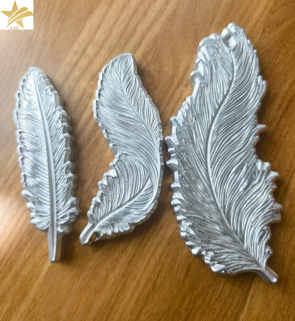 3D Feather Leather Stamp Embos – обзор и цена Resin Art Logo