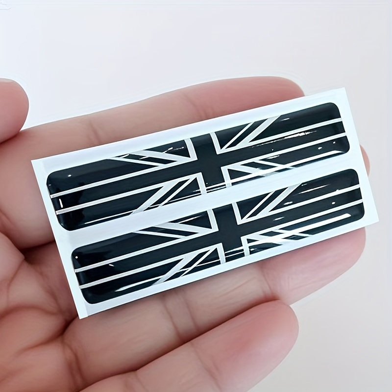 2pcs Small  UK GB Flag Car Sti – обзор и цена Resin Art Logo