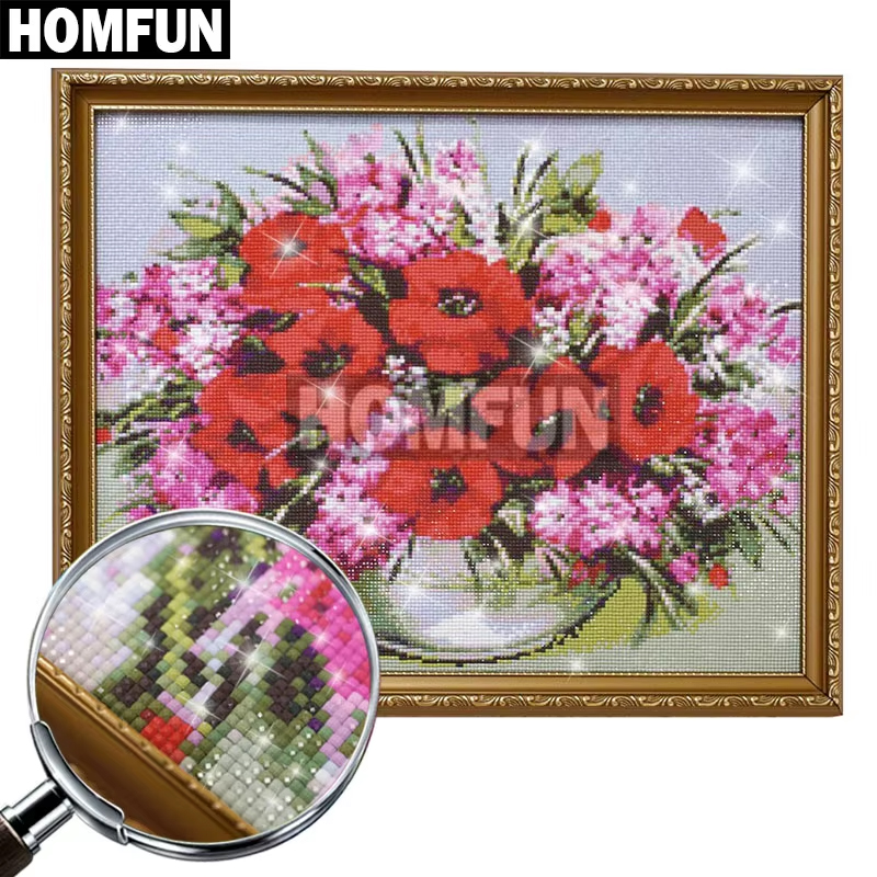 HOMFUN Diy 5d Diamond Painting – обзор и цена Resin Art Beach