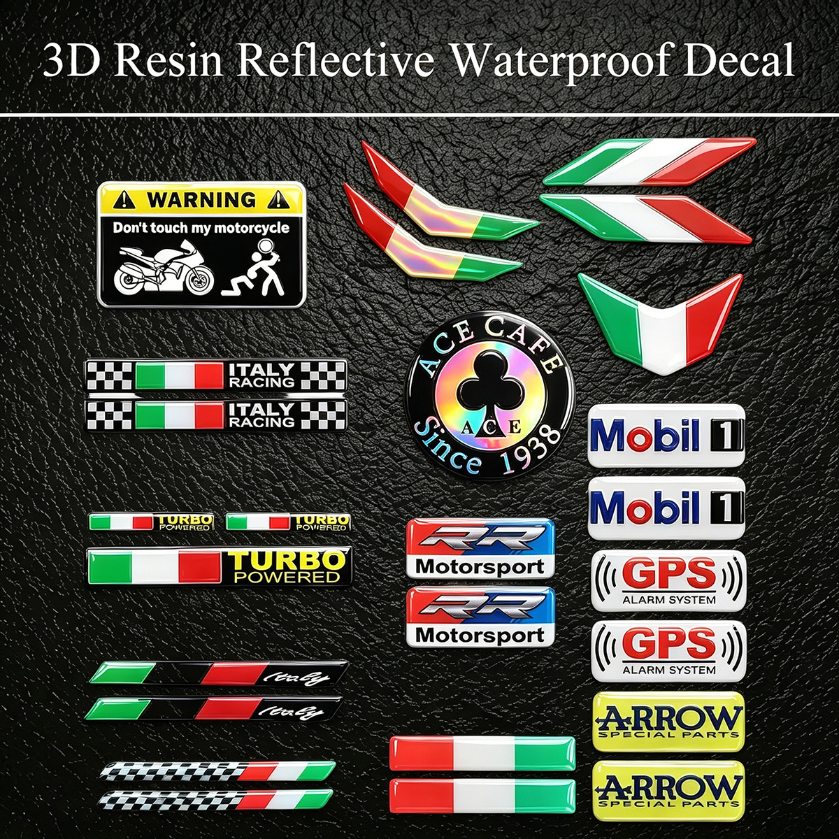 3D Resin Reflective Logo Helme – обзор и цена Resin Art Logo