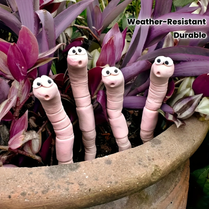 1pc Thirsty Worm Plant Decorat – обзор и цена Resin Art Logo