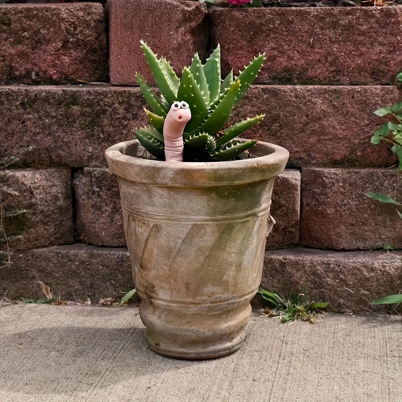 1pc Thirsty Worm Plant Decorat – обзор и цена Resin Art Logo