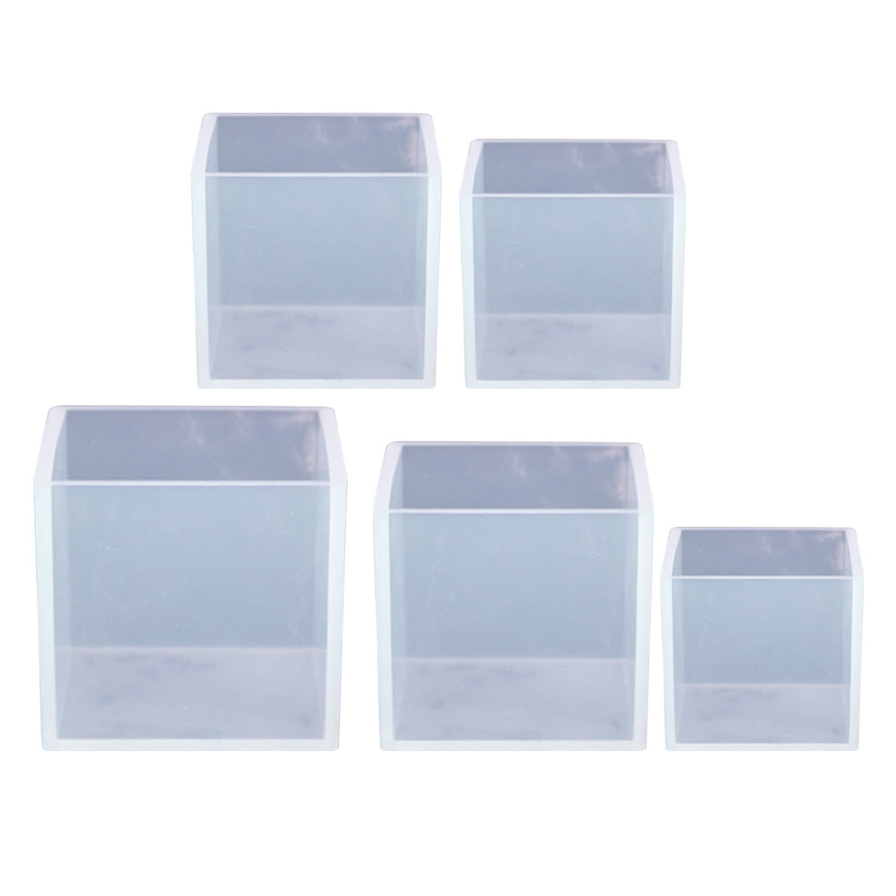 5Pcs Silicone Cube Mold for Re – обзор и цена Resin Art Cube