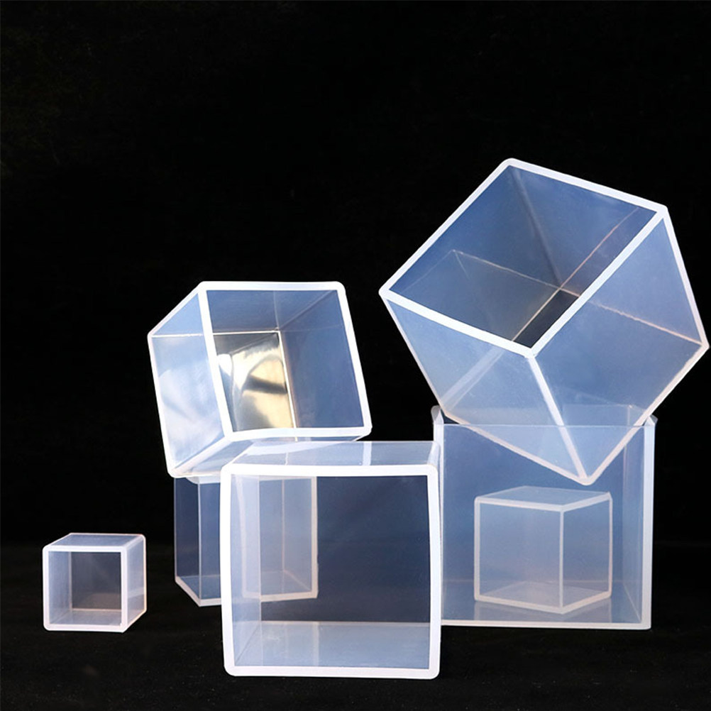 5Pcs Silicone Cube Mold for Re – обзор и цена Resin Art Cube