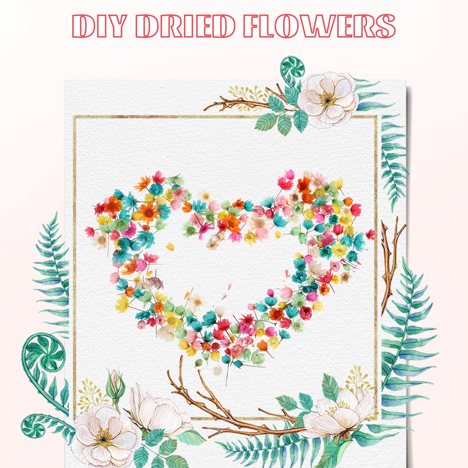 DIY Dried Flowers Material for – обзор и цена Resin Art Case