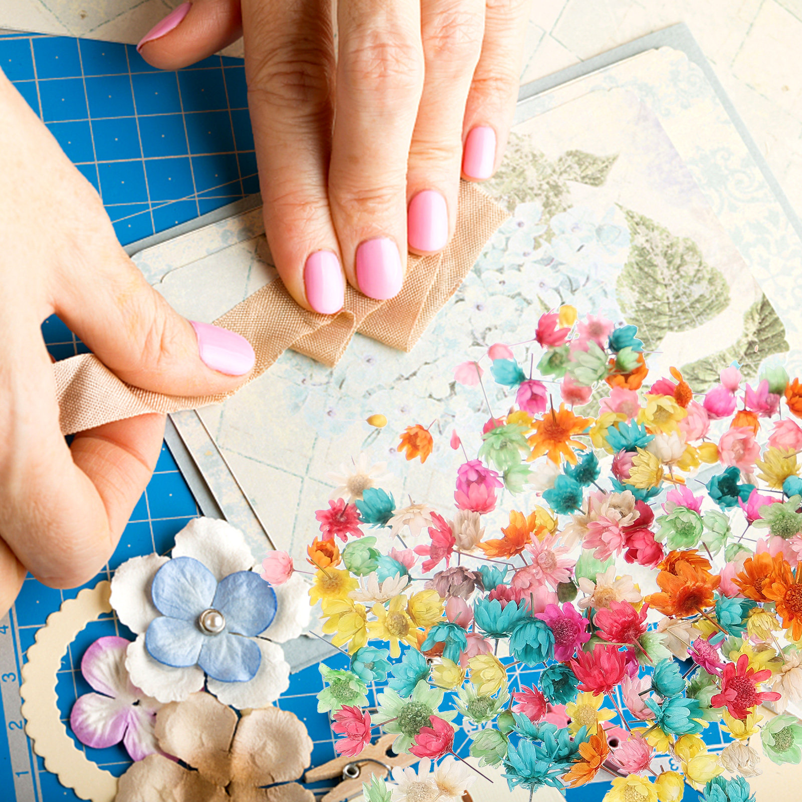 DIY Dried Flowers Material for – обзор и цена Resin Art Case