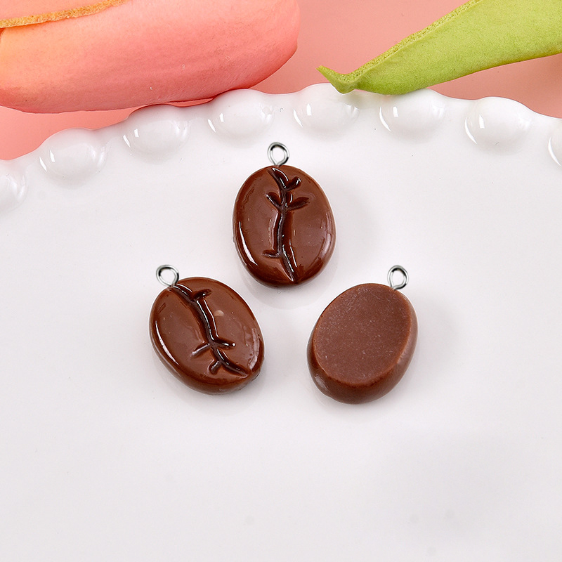 10pcs Coffee Beans Resin Penda – обзор и цена Resin Art Jewelry Kit