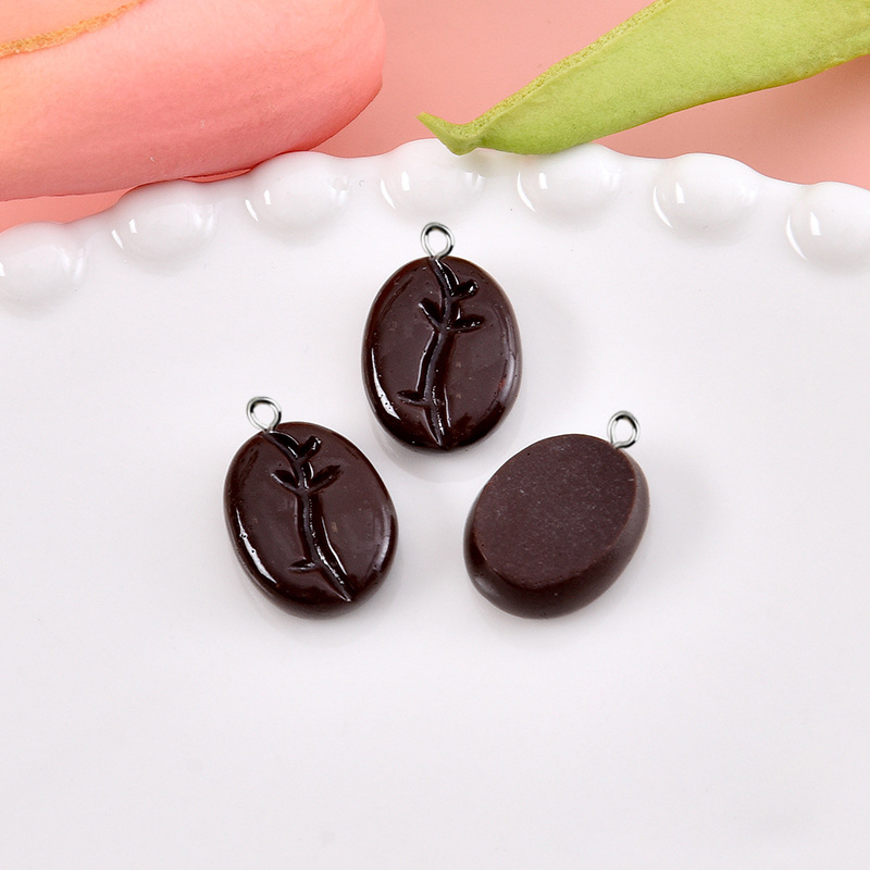 10pcs Coffee Beans Resin Penda – обзор и цена Resin Art Jewelry Kit
