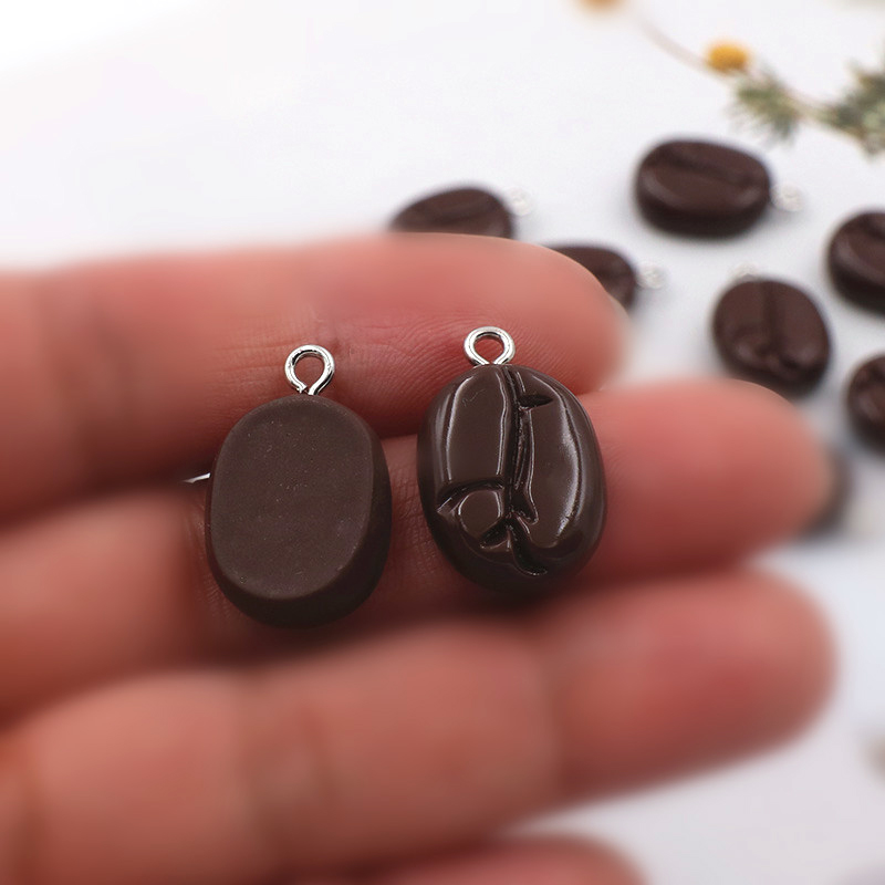10pcs Coffee Beans Resin Penda – обзор и цена Resin Art Jewelry Kit