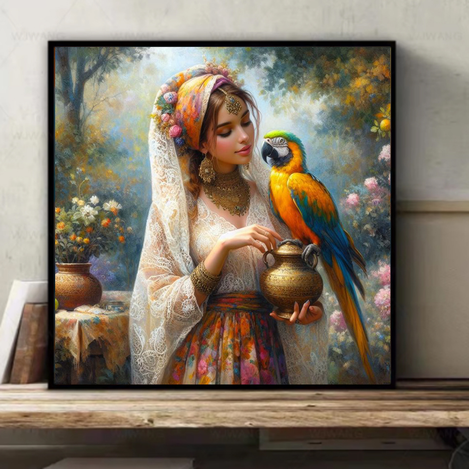 1pc frameless Diamond Painting – обзор и цена Resin Art On Wall