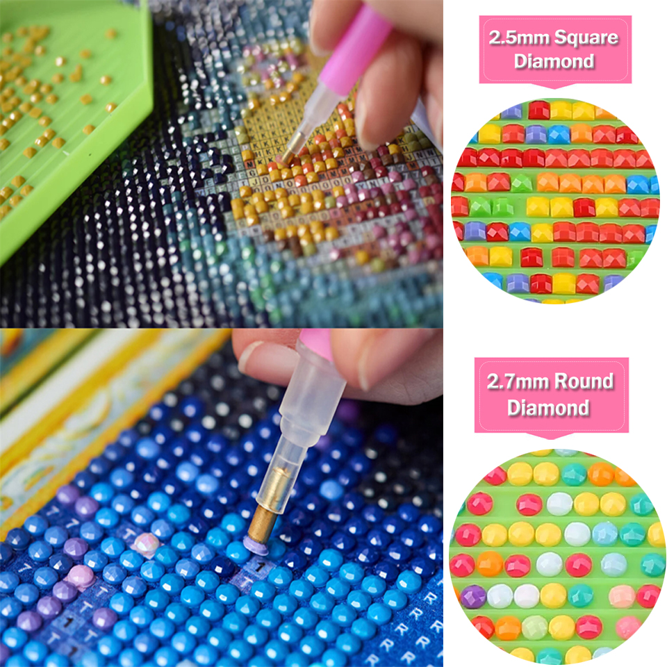 1pc frameless Diamond Painting – обзор и цена Resin Art On Wall