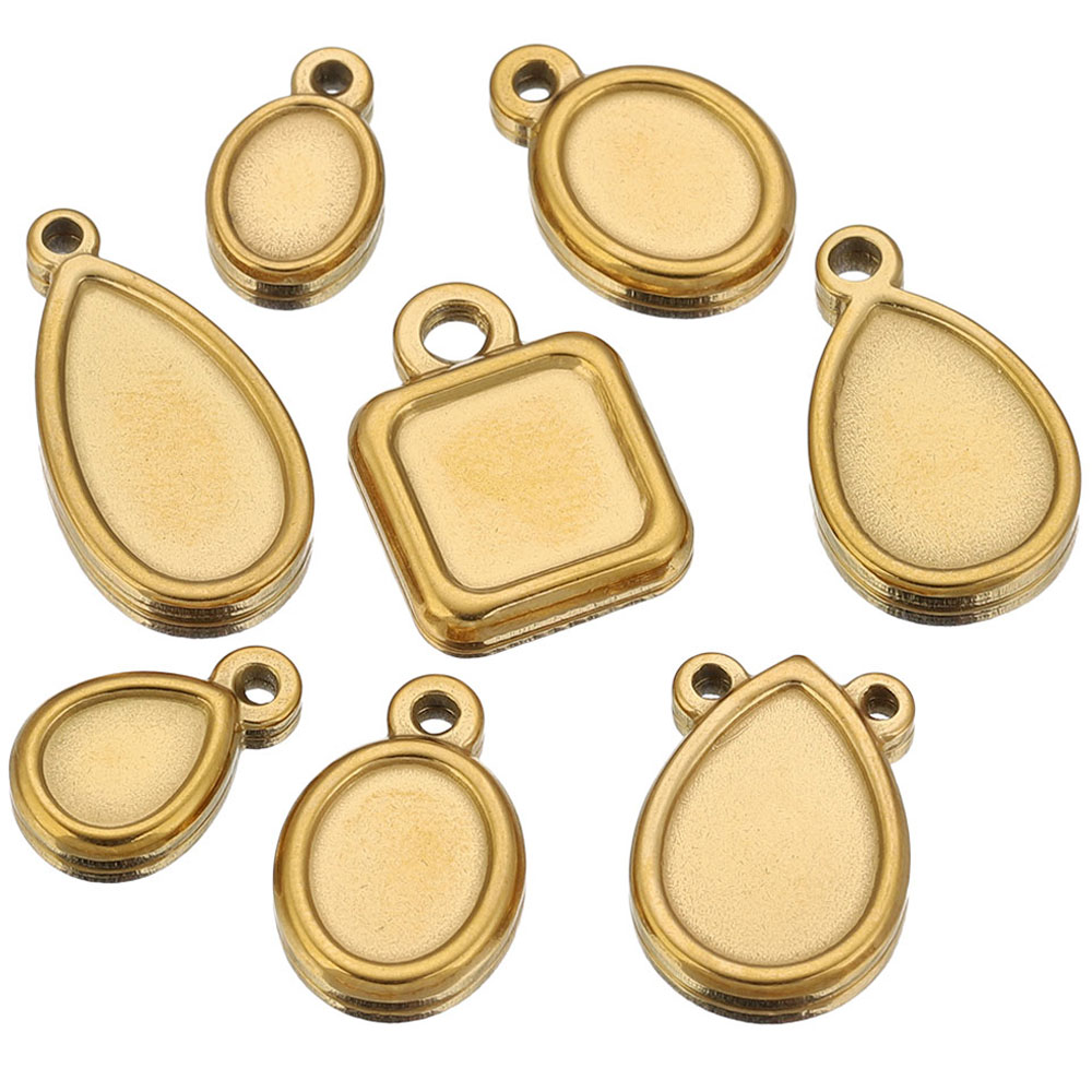 5pcs Stainless Steel Square Dr – обзор и цена Resin Art Jewelry Kit