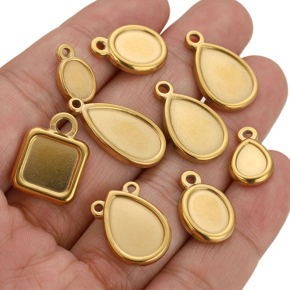 5pcs Stainless Steel Square Dr – обзор и цена Resin Art Jewelry Kit
