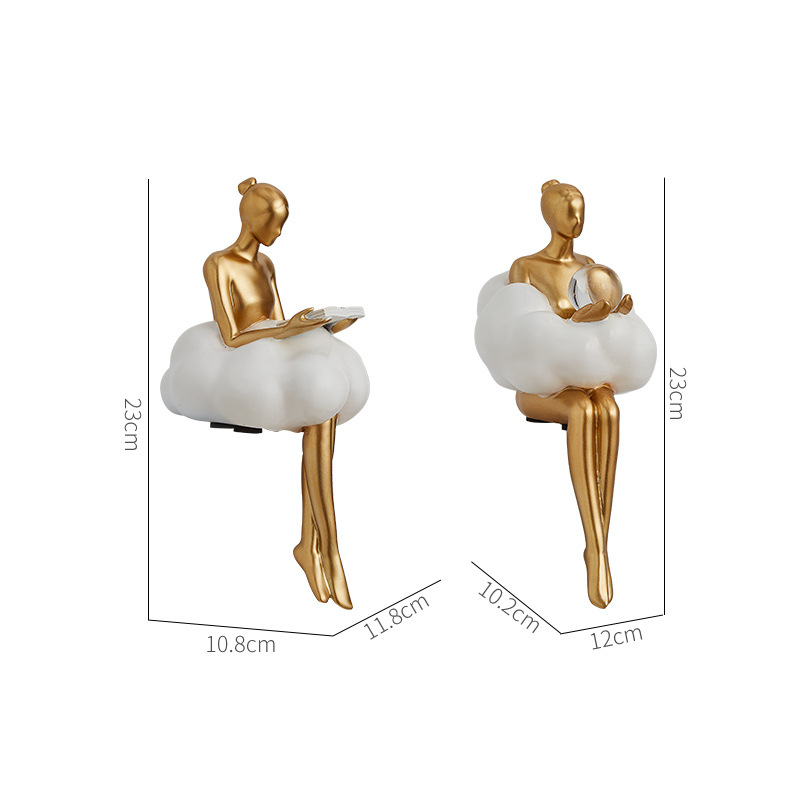 Ballet Girl Cloud Abstract Art – обзор и цена Resin Art Dining Table