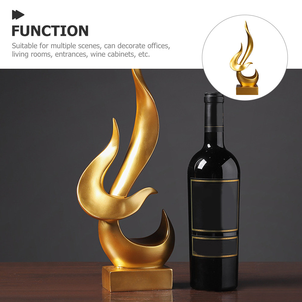 Abstract Flame Statue Resin Ho – обзор и цена Resin Art Dining Table