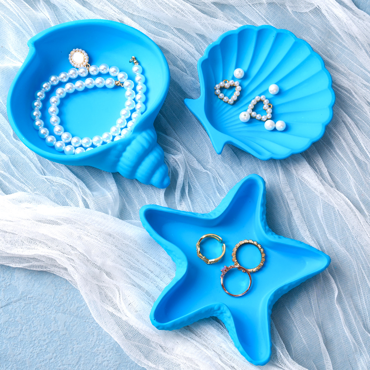 DIY Concrete Starfish Starage  – обзор и цена Coaster Mold Square
