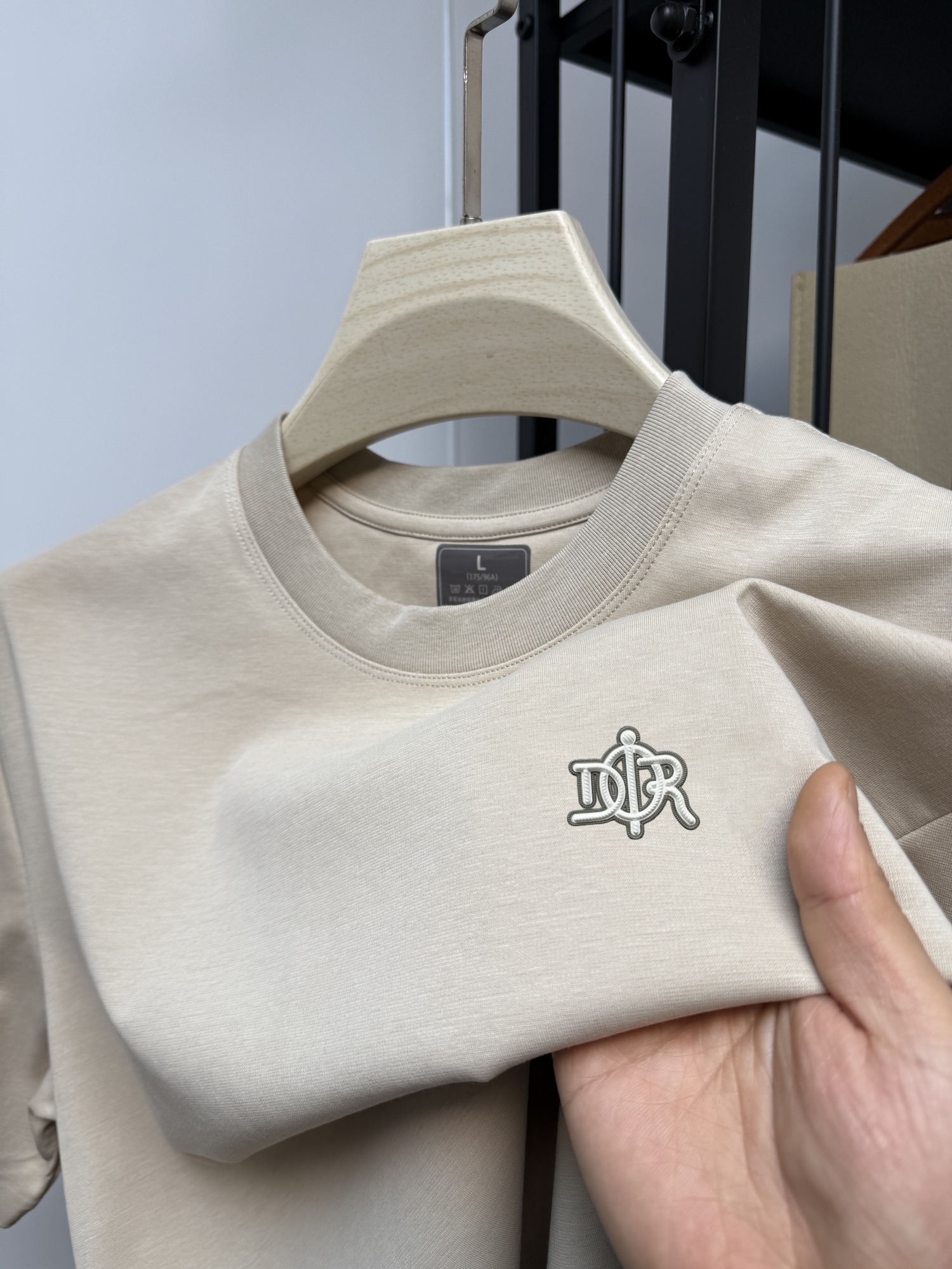 Men's Summer Round Neck T-Shir – обзор и цена Resin Art Logo