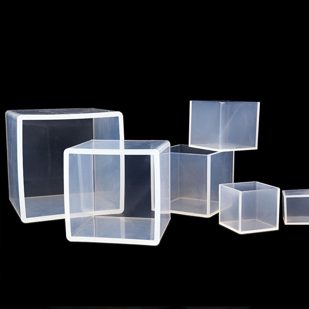 5Pcs DIY Cube Mold Silicone Sq – обзор и цена Resin Art Cube