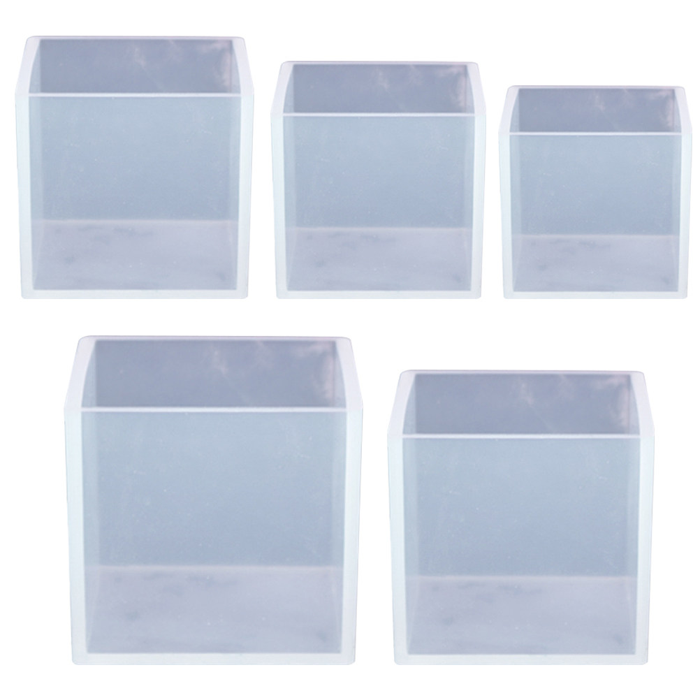 5Pcs DIY Cube Mold Silicone Sq – обзор и цена Resin Art Cube