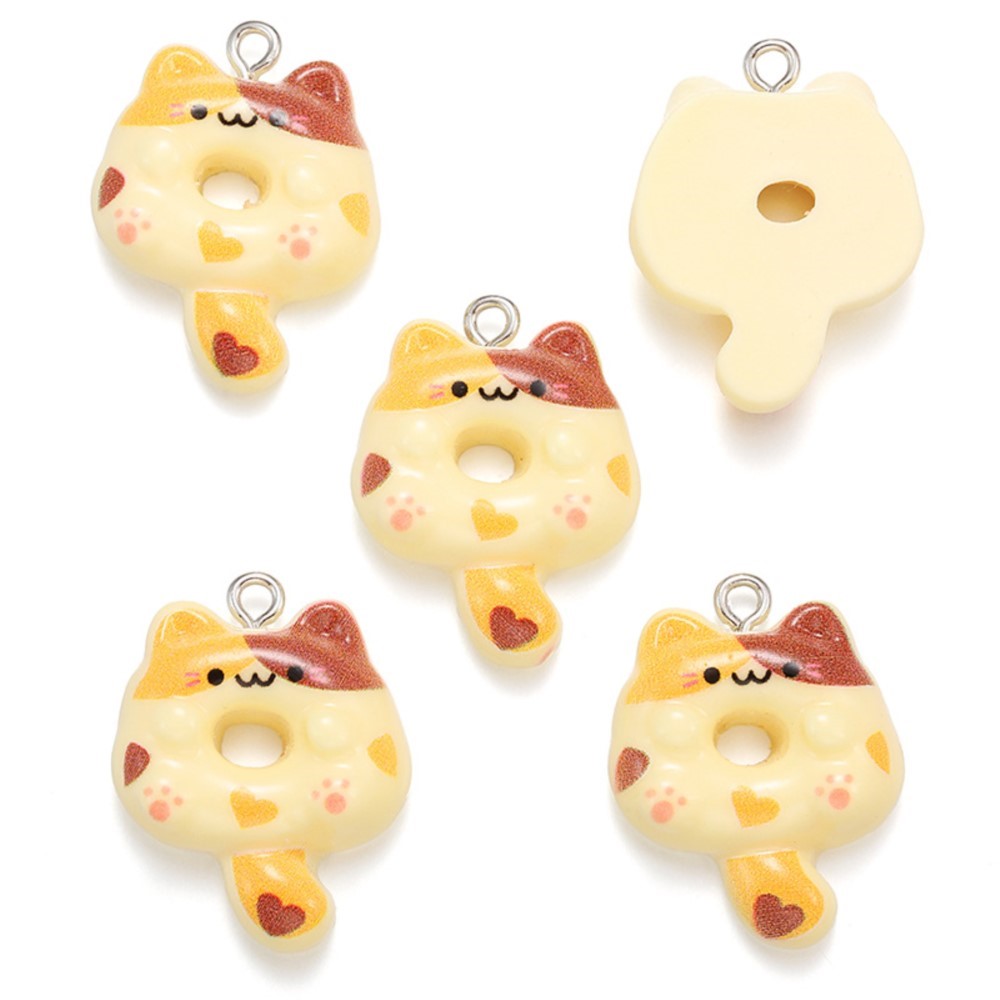 10Pcs Kawaii Cartoon Cat Resin – обзор и цена Resin Art Jewelry Kit