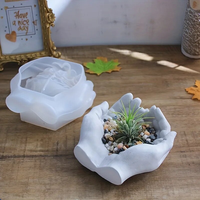 1pc Hand Plaster Mold for Resi – обзор и цена Coaster Mold Square