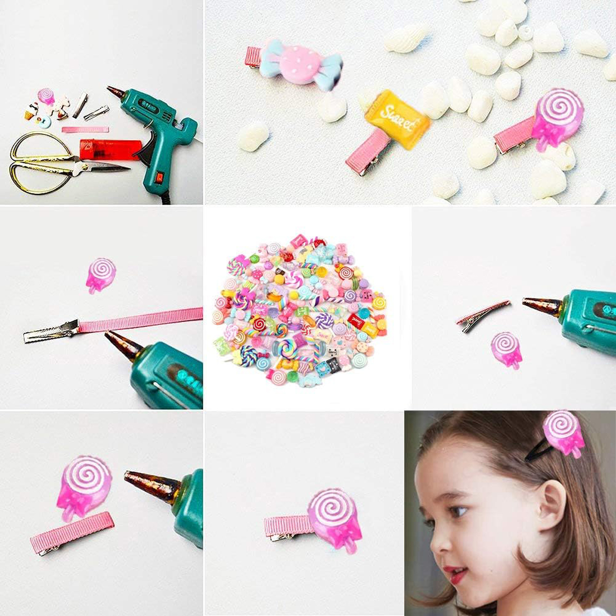 30pcs Random Candy Slime Charm – обзор и цена Resin Art Jewelry Kit
