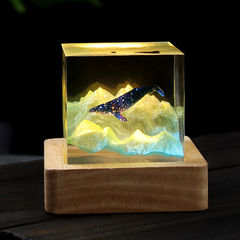 5cm Cube Organism Resin Table  – обзор и цена Resin Art Cube