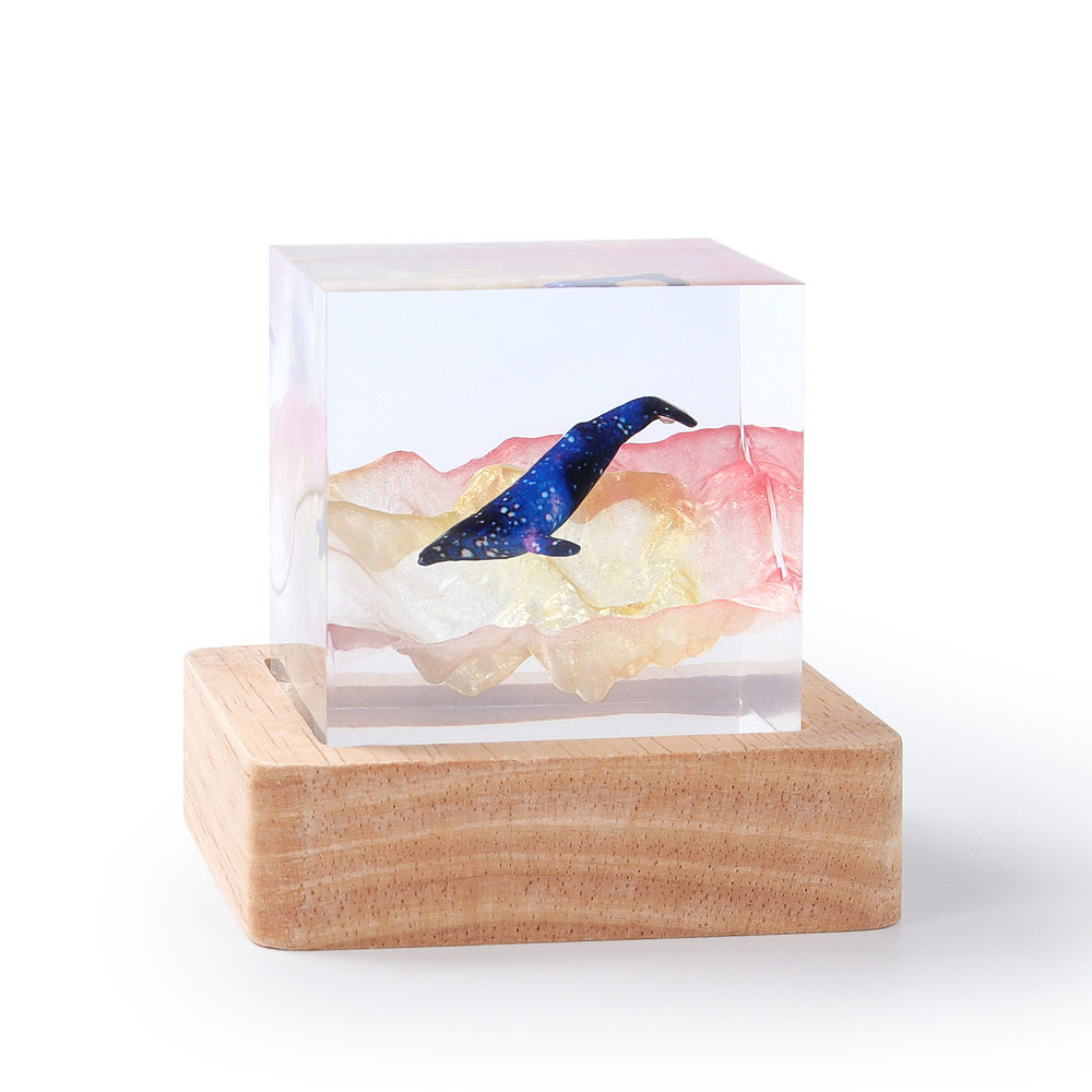5cm Cube Organism Resin Table  – обзор и цена Resin Art Cube