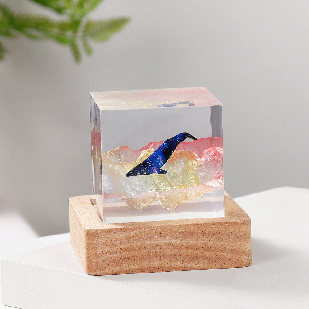 5cm Cube Organism Resin Table  – обзор и цена Resin Art Cube