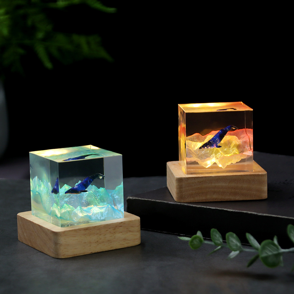 5cm Cube Organism Resin Table  – обзор и цена Resin Art Cube