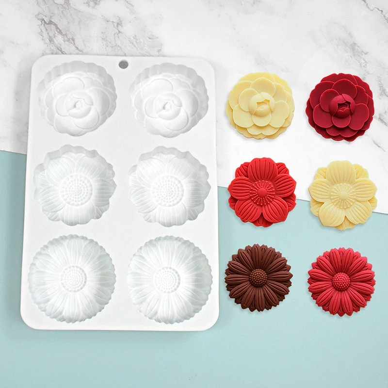 3D Flower Silicone Mold For So – обзор и цена Resin Art Cube