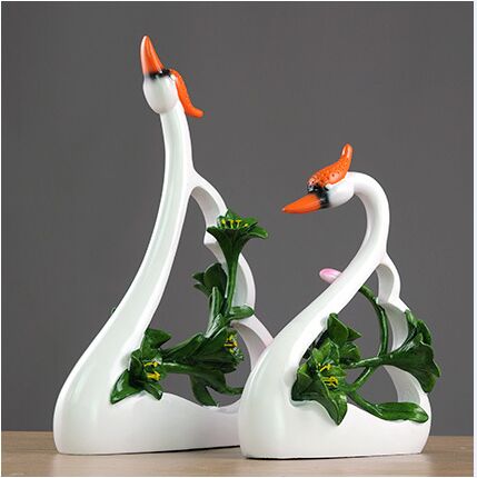 couples swan lovers art decora – обзор и цена Resin Art Anniversary Gift