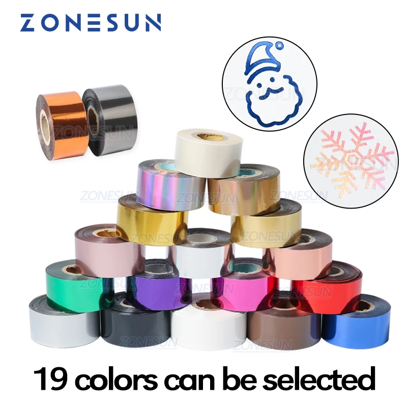 ZONESUN Hot Stamping Foil 3cm  – обзор и цена Resin Art Logo